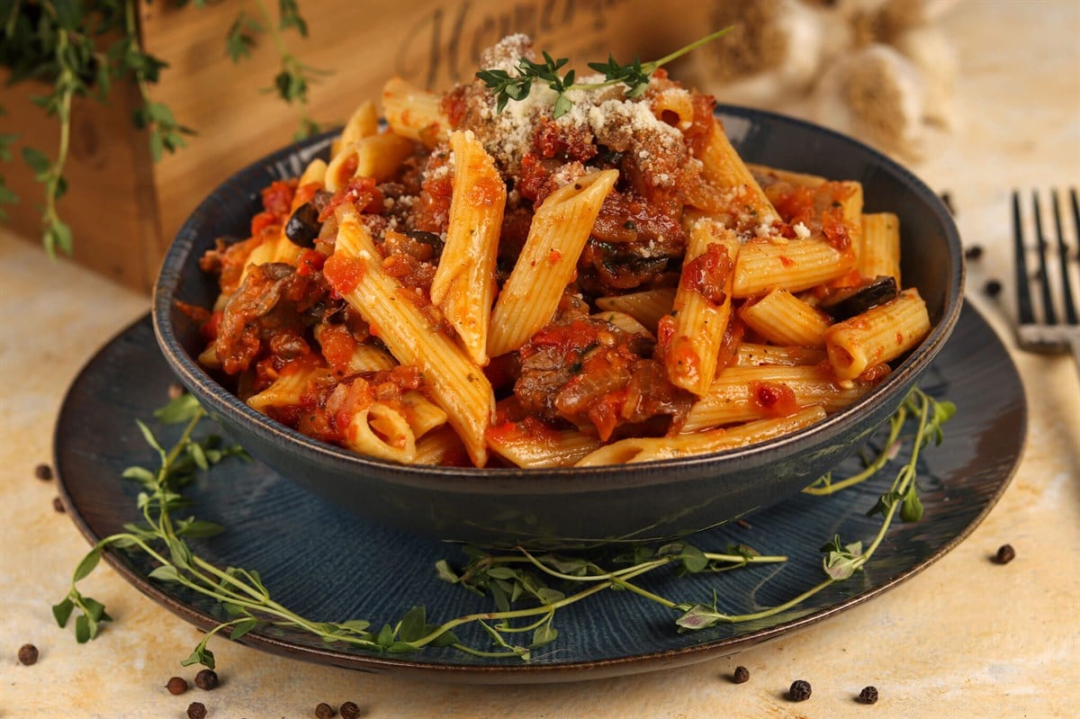KIYMALI PENNE ARRABIATA